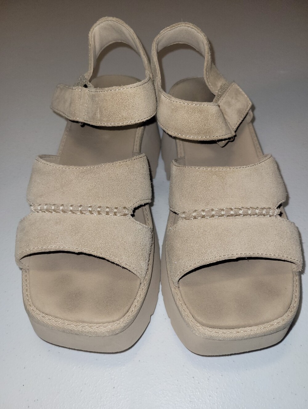 UGG Women's Sandals in Camel Suede, 8